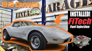 1979 Chevrolet Corvette Fitech Fuel Injection install!!