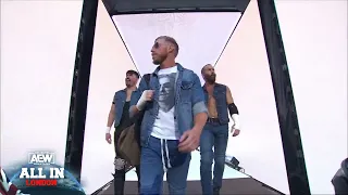 Best Friends & Orange Cassidy's Entrance at Wembley Stadium | AEW: All In London