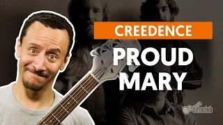 Proud Mary - Creedence Clearwater Revival (bass lesson)