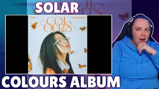 Solar (솔라) - 'COLOURS' Album | REACTION