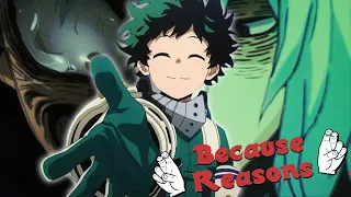 Because Reasons: Recent My Hero Academia Chapters (A Rant and Retrospective)