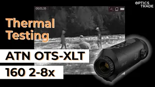 ATN OTS-XLT 160 2-8x Thermal Imaging Monocular Testing | Optics Trade See Through