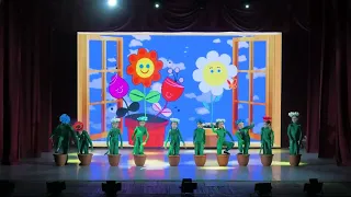 Танец "Цветы на окне"", в исполнении образцового коллектива "Ансамбль эстрадного танца "Аssоль".