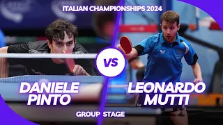 Pinto Daniele vs Mutti Leonardo | Italian Championships 2024 Group Stage