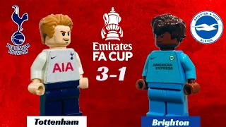 Tottenham 3-1 Brighton | LEGO Highlights