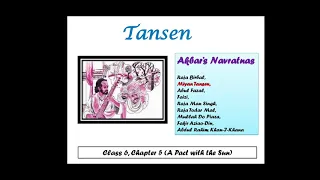 Tansen Class 6 Chapter 5 English Explanation, A Pact With The Sun