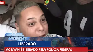 'Tomei enquadro e o carro vai ficar aí', brinca MC Ryan após sair da sede da PF | Brasil Urgente