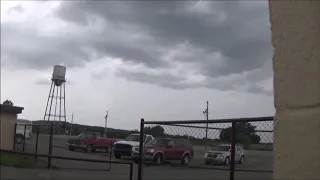 Cloud to ground Lightning with loud thunder