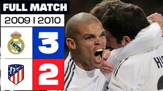 Real Madrid vs Atlético de Madrid (3-2) 2009/2010 FULL MATCH