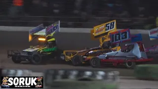 BriSCA F2 Stock Cars - Meeting Highlights (King's Lynn - 6/4/24)