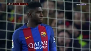 Samuel Umtiti vs Athletic Bilbao (Home) 16-17 HD (11/1/2017)