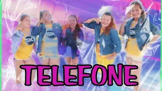 TELEFONE Long Distance Love Affair - Retro Dance 80's 90's | Dj Yuan Bryan  | Stepkrew Girls