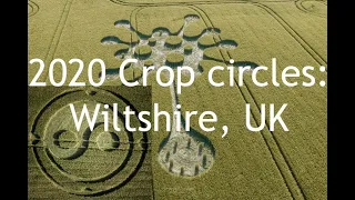 2 recent crop circles from Wiltshire, UK 29&30 May 2020