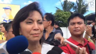 Leni Robredo on VP post: I'm not in a hurry