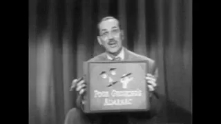 Vintage Old 1955 episode You Bet Your Life with Groucho Marx