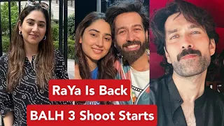 BALH 3 Shoot Starts Tomorrow | Nakuul Mehta Confirms His Comeback With BALH | Disha Parmar | #raya