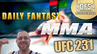 The Daily Fantasy Scramble: DraftKings Value Picks for UFC 231