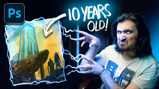 REVIVING 10 Years Old Art - Digital Illustration Tutorial | Photoshop