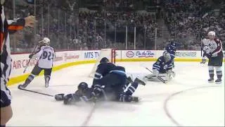 Winnipeg Jets vs Colorado Avalanche Highlights 2/19/12