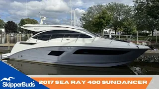 2017 Sea Ray 400 Sundancer Yacht Tour SkipperBud's