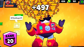 ВОЛЬТ БЕЗ ОСТАНОВКИ до 500 Кубков НЕ Выходя в МЕНЮ! Brawl Stars ЧЕЛЛЕНДЖ!