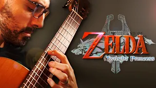 ZELDA TWILIGHT PRINCESS MEDLEY on CLASSICAL GUITAR [Hyrule Field, Ilia's Theme, Midna's Lament]