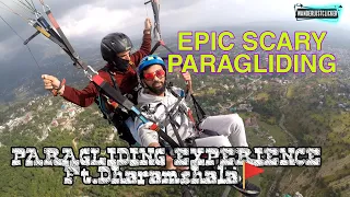 EPIC PARAGLIDING EXPERIENCE!! first time paragliding Ft.Dharamshala || Funny Reactions