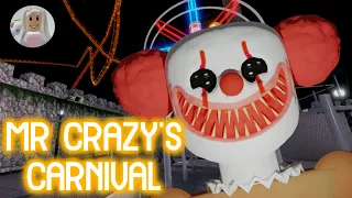 MR CRAZY'S CARNIVAL! (SCARY OBBY) Roblox Gameplay Walkthrough No Death