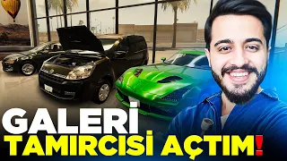 ARABA TAMİRCİSİ OLDUM! GALERİ ARAÇLARI TAMİR ETTİM! Car Mechanic Simulatör #1