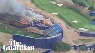 Rome’s Ryder Cup club goes up in flames