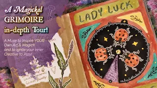 🌈📖 ✶ A GRIMOIRE In-Depth TOUR! ✶ A Muse to Inspire YOUR Own ✶ Art Magick to Ignite your Creativity!