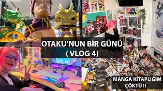 OTAKU'NUN BİR GÜNÜ (MANGA ALIŞVERİŞİ, KİTAPLIĞIM ÇÖKTÜ, FUNKO POP,)