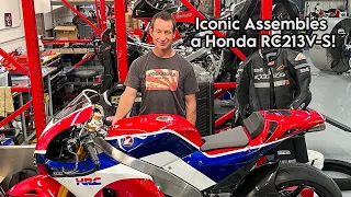 Assembling a Honda RC213V-S