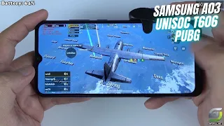 Samsung Galaxy A03 test game PUBG Mobile