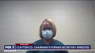 Clayton County chairman's former secretary arrested