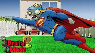 ОРЁЛ Е***НЫЙ   ⇶   Plants vs. Zombies Brutal Mode №1