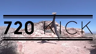 How to 720 Kick, Tricking Tutorial - Slow Motion