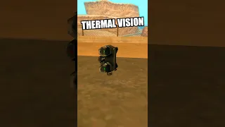 How to get the THERMAL VISION? GTA San Andreas