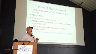 EAA AirVenture 2023: Dr. Dave Ullman - Electric Airplanes, Hype? or !