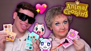 ANIMAL CROSSING MAKEUP!? 🤩💖 Mama & ich testen die COLOURPOP Collection 🌸 @PetraVivien