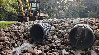 Failed Overflow Pipe Replacement Through A Driveway