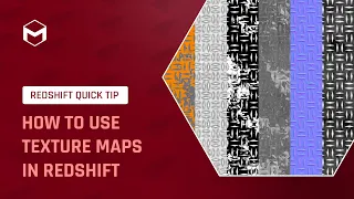 #RedshiftQuickTip 9: How to use Texture Maps