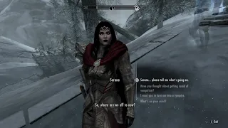 Serana dialogue add on: Confession (Encourage)