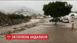 В Іспанії через зливи постраждали міста Альмерія та Лас-Неграс