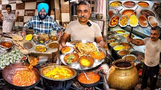 Rs49/-Only Desi Ghee Food | 100+ Years old Baba Ka Dhaba Ki Amritsari Thali | Amritsar Street Food