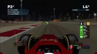 F1 2014 - Wheel vs Pad (No Traction Control)