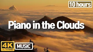 Mountain Cloudscape: 10 Hours of Piano Serenity