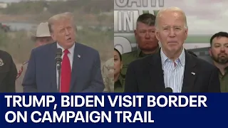 Border crisis: Trump, Biden visit southern border on campaign trail | FOX 7 Austin