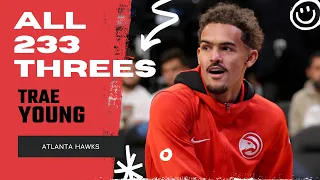 Trae Young ALL 233 Three-Pointers From 2021-22 NBA Regular Season | King of NBA