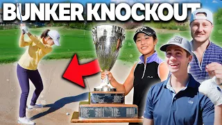 Knockout Bunker Challenge With LPGA Tour Winner Andrea Lee